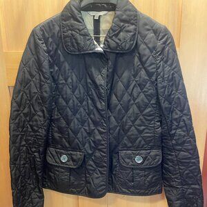 Burberry Quilted Jacket Black - Size Small